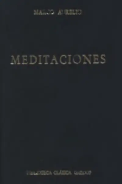 Portada del libro: Meditaciones Marco Aurelio