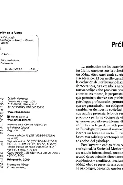 Portada del libro: CóDigo éTico
