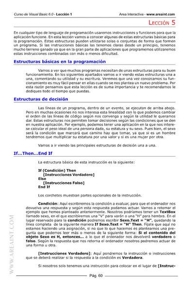 Portada del libro: Visual Basic Curso5