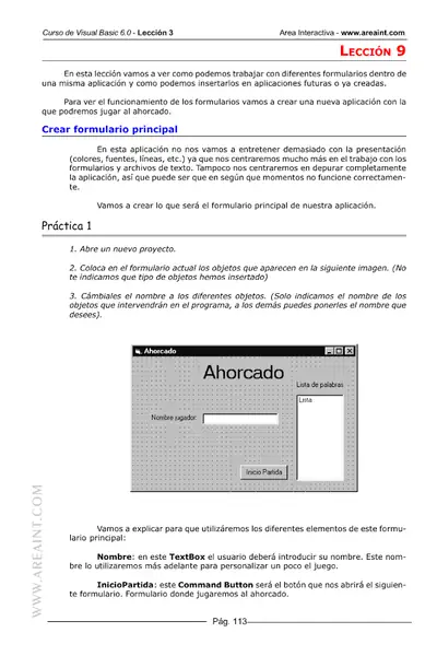 Portada del libro: Visual Basic Curso9