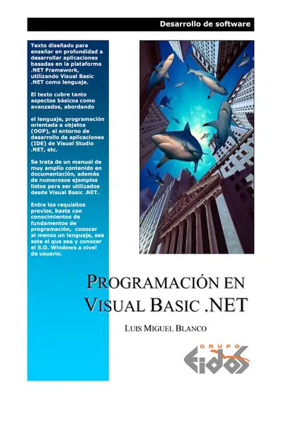 Portada del libro: Visual Basic ProgramacióN En Vb Net