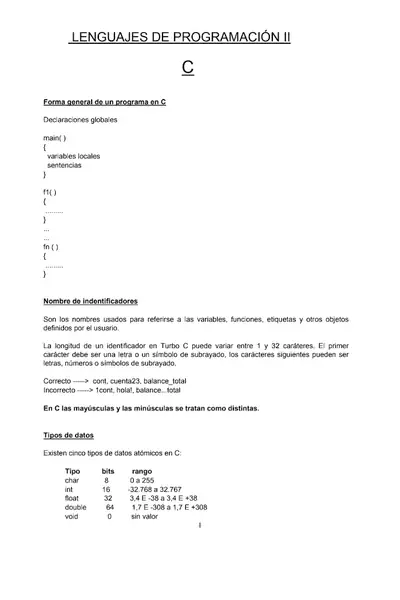 Portada del libro: C Lenguaje C