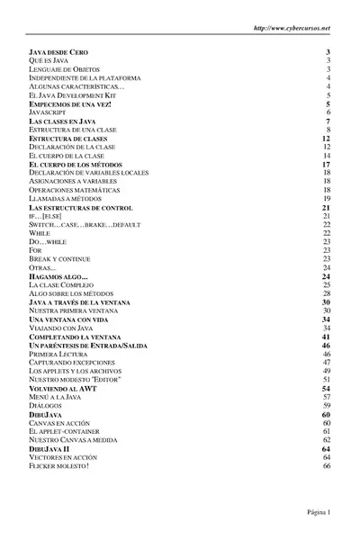 Portada del libro: Java Java Desde Cero