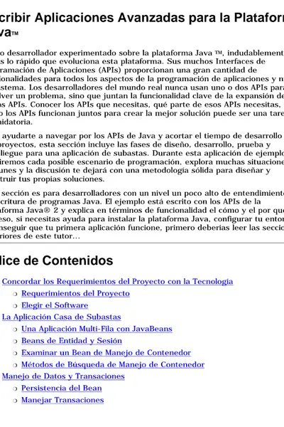 Portada del libro: Java Programacion Avanzada En Java