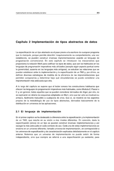 Portada del libro: ProgramacióN Estructuras De Datos 2