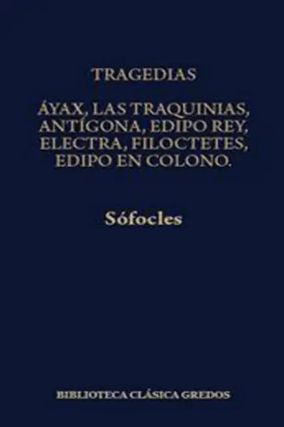 Portada del libro: 40 SóFocles Tragedias