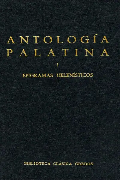 Portada del libro: 7 Aa Vv Antolog�A Palatina I