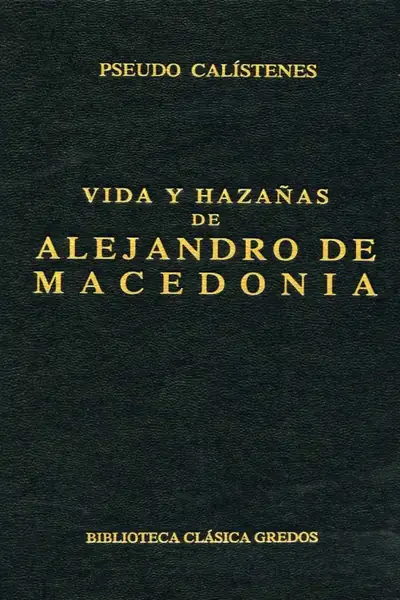 Portada del libro: 1 Pseudo Cal�Stenes Vida Y Haza�As De Alejandro De Macedonia