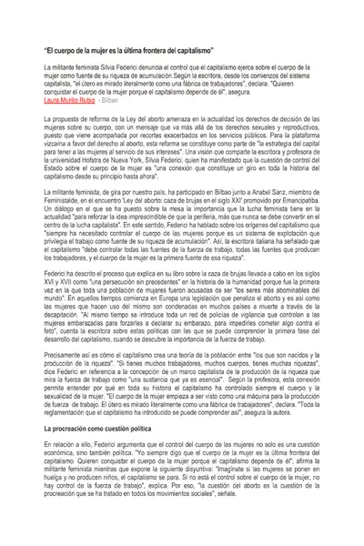 Portada del libro: Copia De El Cuerpo De Las Mujeres