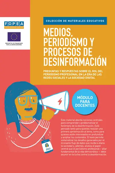 Portada del libro: Modulo DesinformacióN Docentes 3