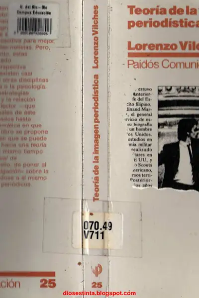 Portada del libro: Teoria De La Imagen Periodistica Lorenzo Vilches