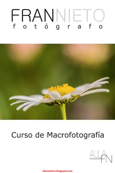 Portada del libro: Curso De Macrofotografia Fran Nieto