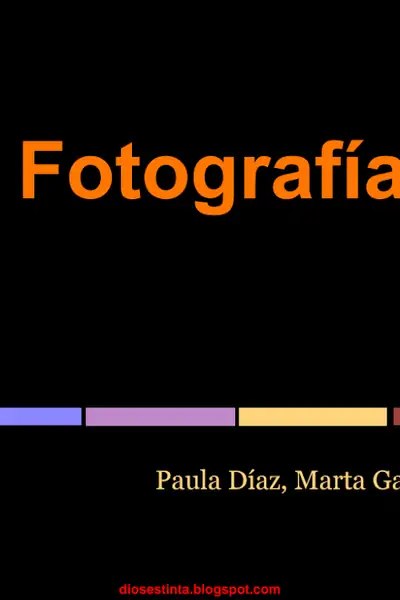 Portada del libro: Fotografia Paula Diaz
