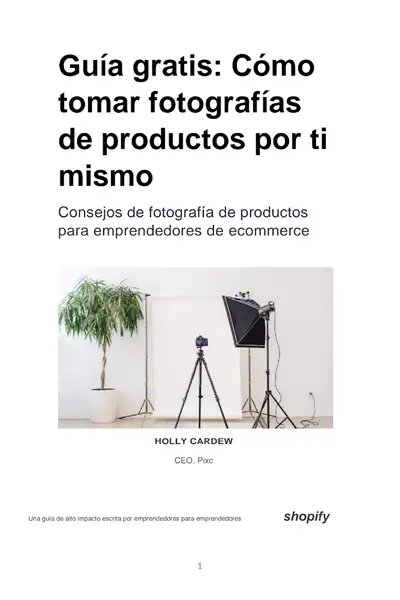 Portada del libro: CóMo Tomar FotografíAs De Productos Por Ti Mismo Autor Holly Cardew