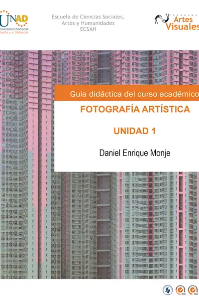 Portada del libro: FotografíA ArtíStica Autor Daniel Enrique Monje