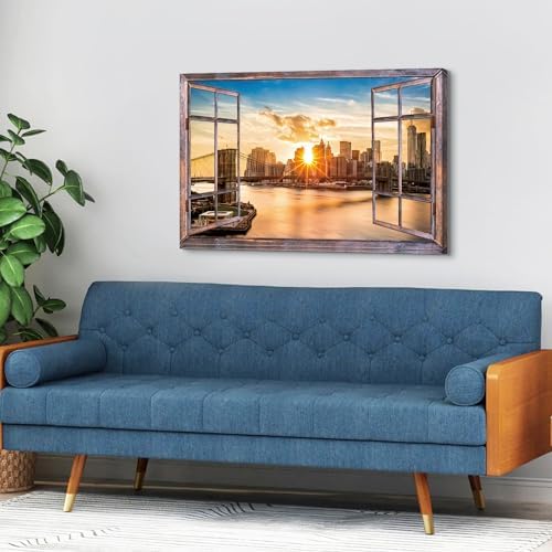 Vue 3 de Aiyisu Brooklyn Bridge Toile
