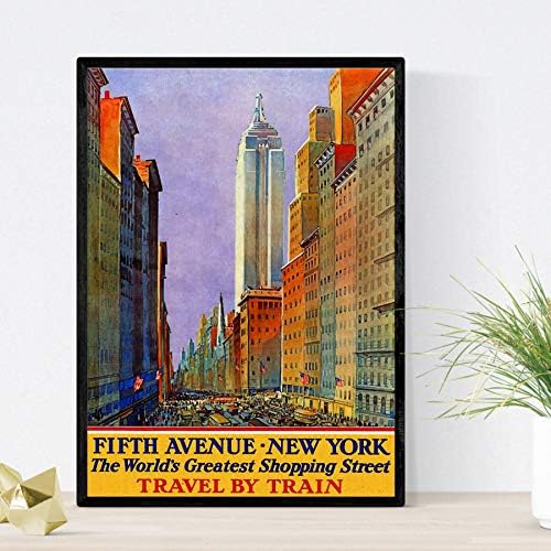 Vue 2 de Nacnic Poster Vintage Affiche