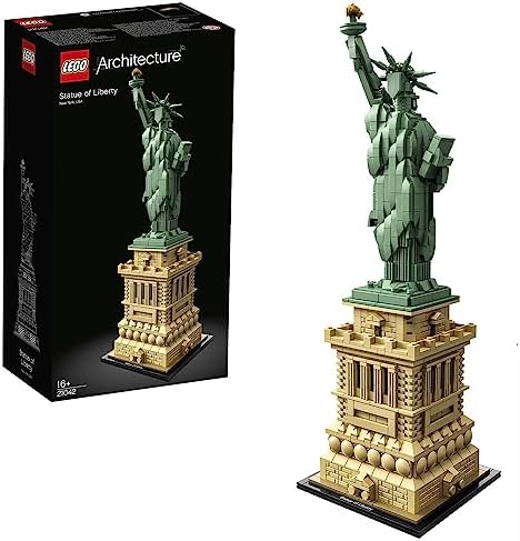 Vue 2 de Lego Architecture La Statue