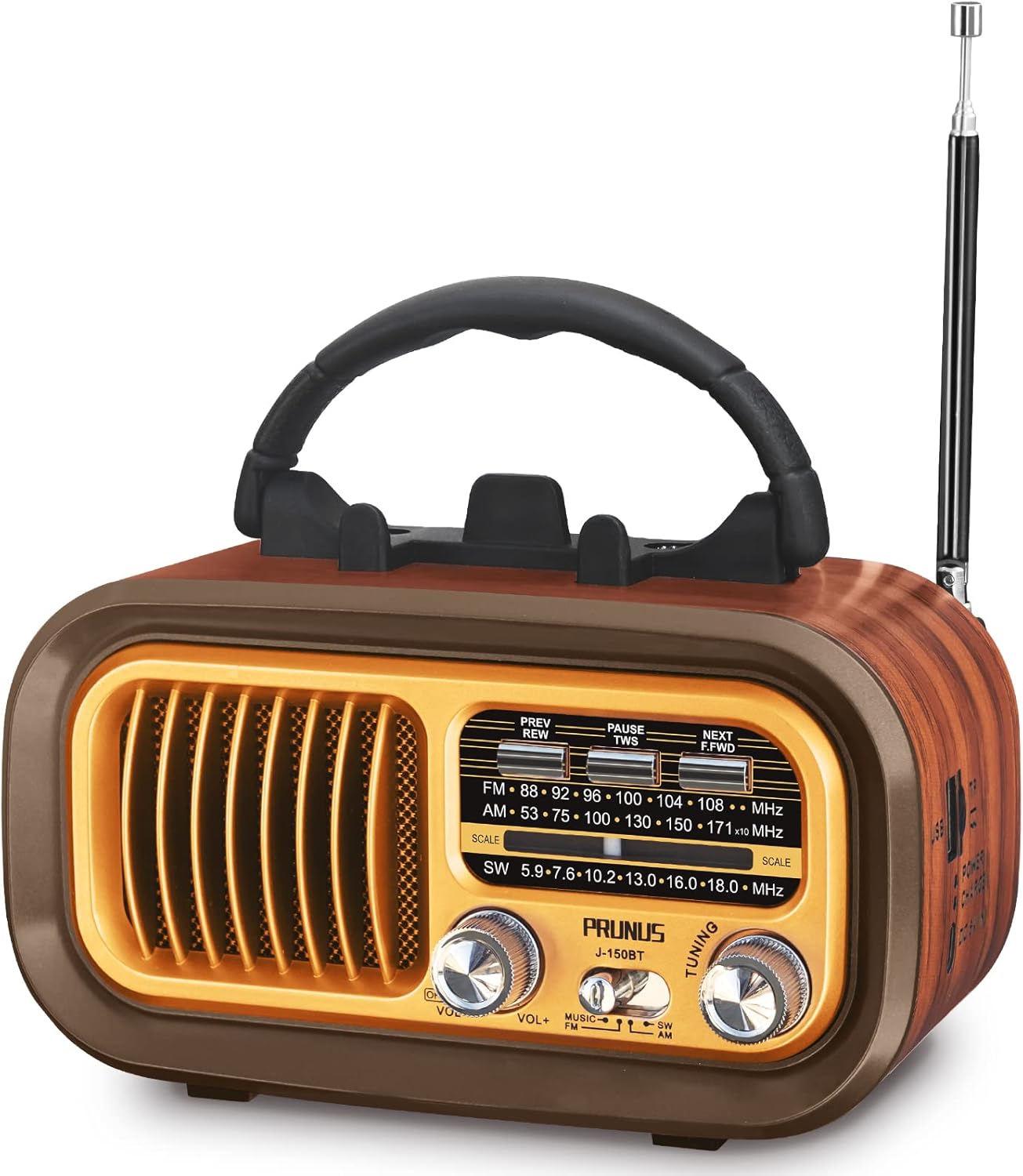 Poste Radio Vintage Prunus