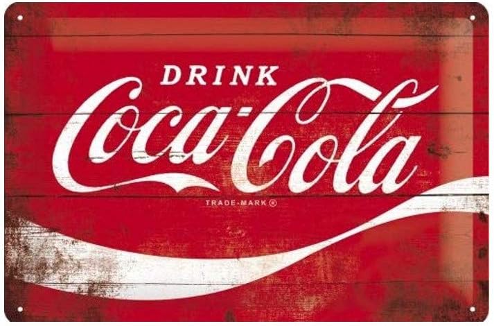 Nostalgicart Plaque Vintage Cocacola