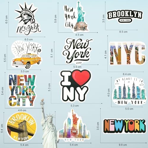 Vue 2 de New York Stickers Scrapbooking