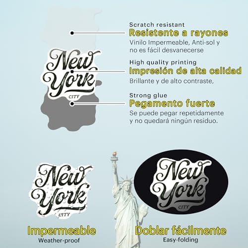 Vue 3 de New York Stickers Scrapbooking