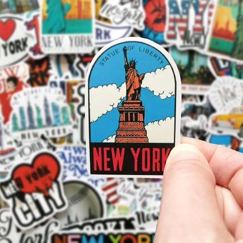 Vue 4 de New York Stickers Scrapbooking