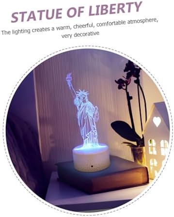 Vue 4 de Kisangel Lampe De Table