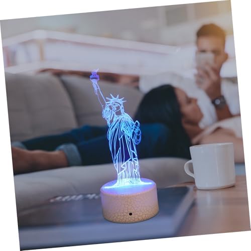 Vue 7 de Kisangel Lampe De Table