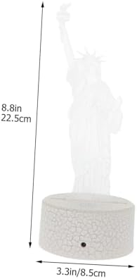 Vue 2 de Lurrose Lampe Led Statue