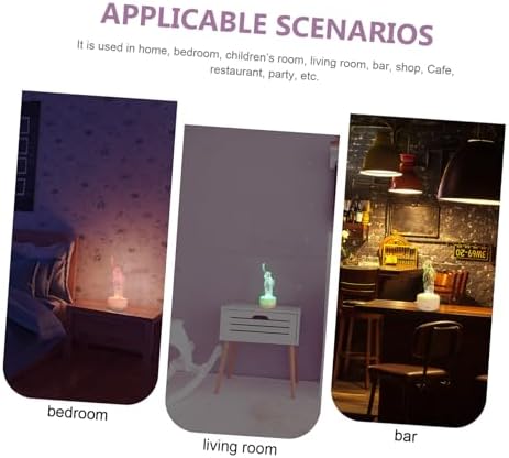 Vue 5 de Lurrose Lampe Led Statue