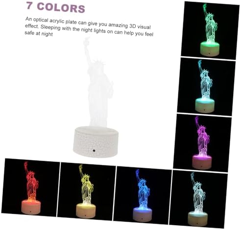 Vue 6 de Lurrose Lampe Led Statue