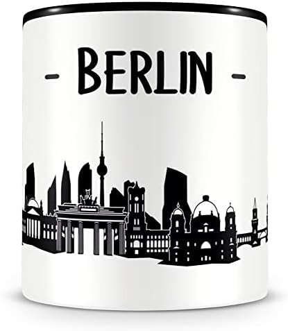 Vue 2 de Samunshi Berlin Skyline Tasse
