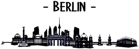 Vue 4 de Samunshi Berlin Skyline Tasse