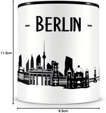 Vue 5 de Samunshi Berlin Skyline Tasse