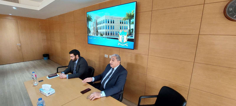 قاعة الاجتماعات بمقر جمعية المحاسبين والمراجعين المصرية
