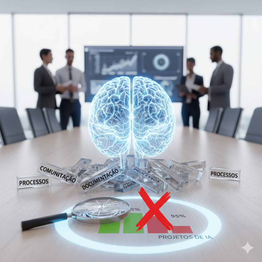 Por Que 95% dos Projetos de IA Fracassam nas Empresas?