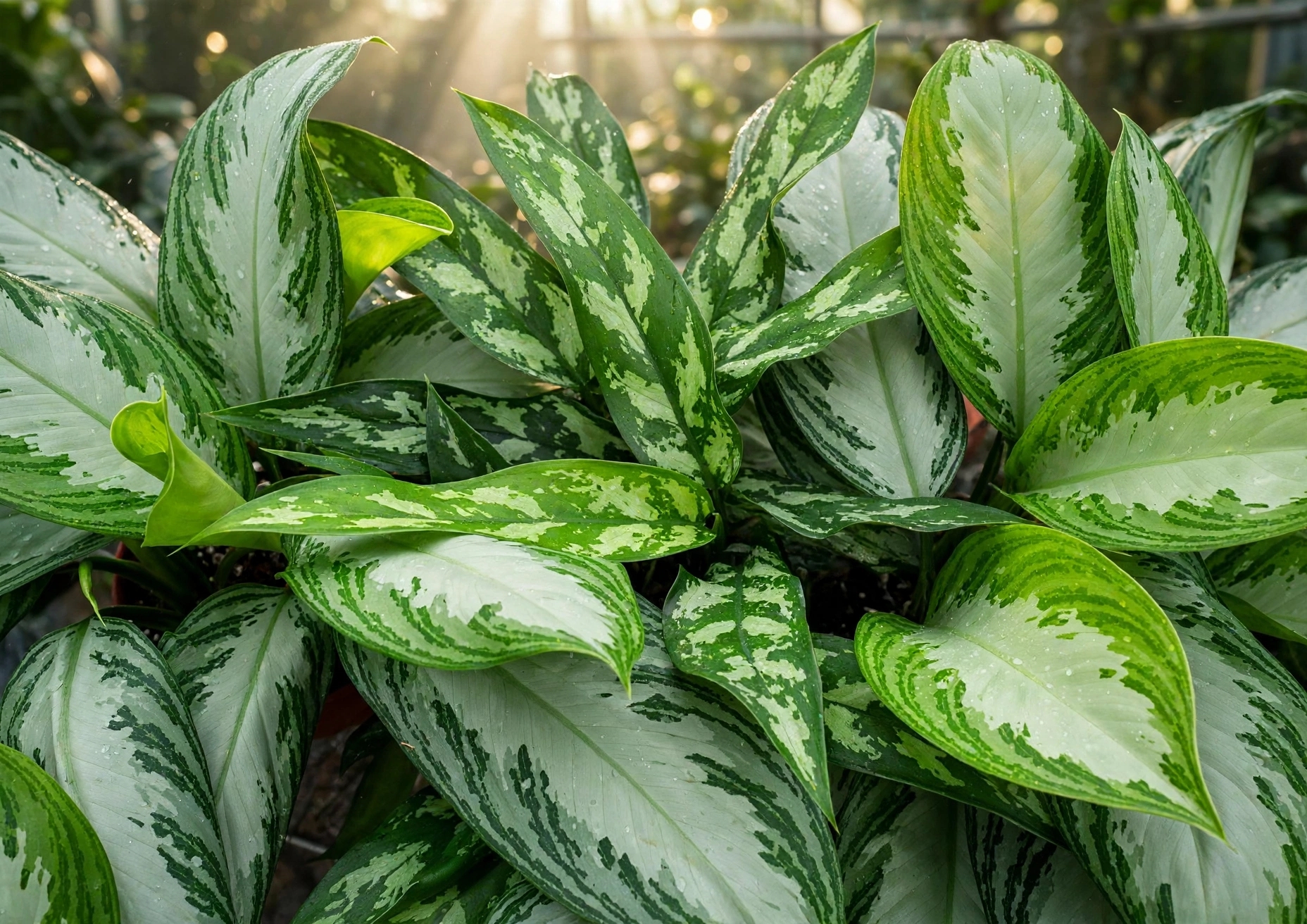 Tiger Aglaonema — ٹائیگر ایگلونما