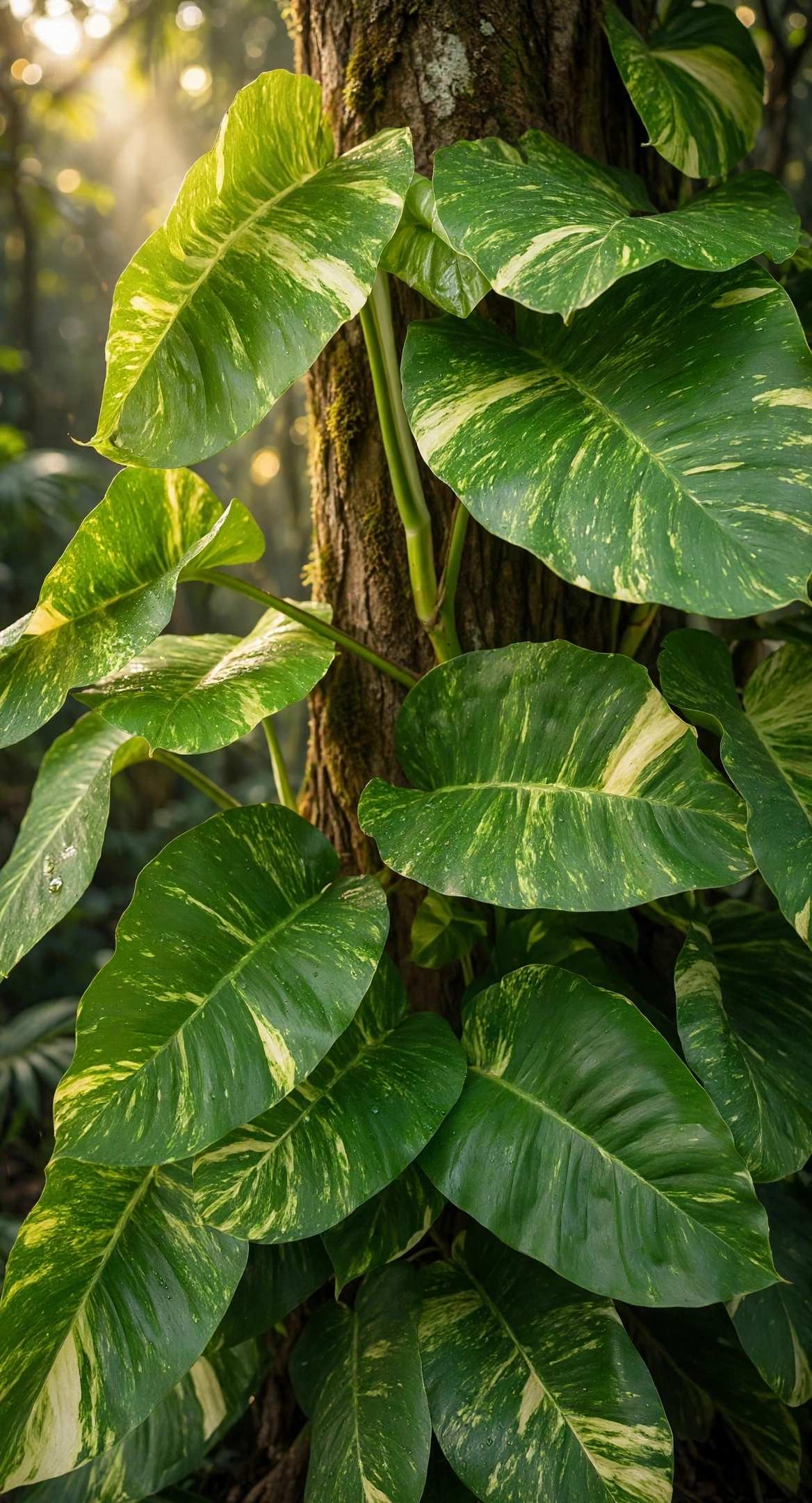 Money Plant Marble Queen — ماربل کوئین منی پلانٹ