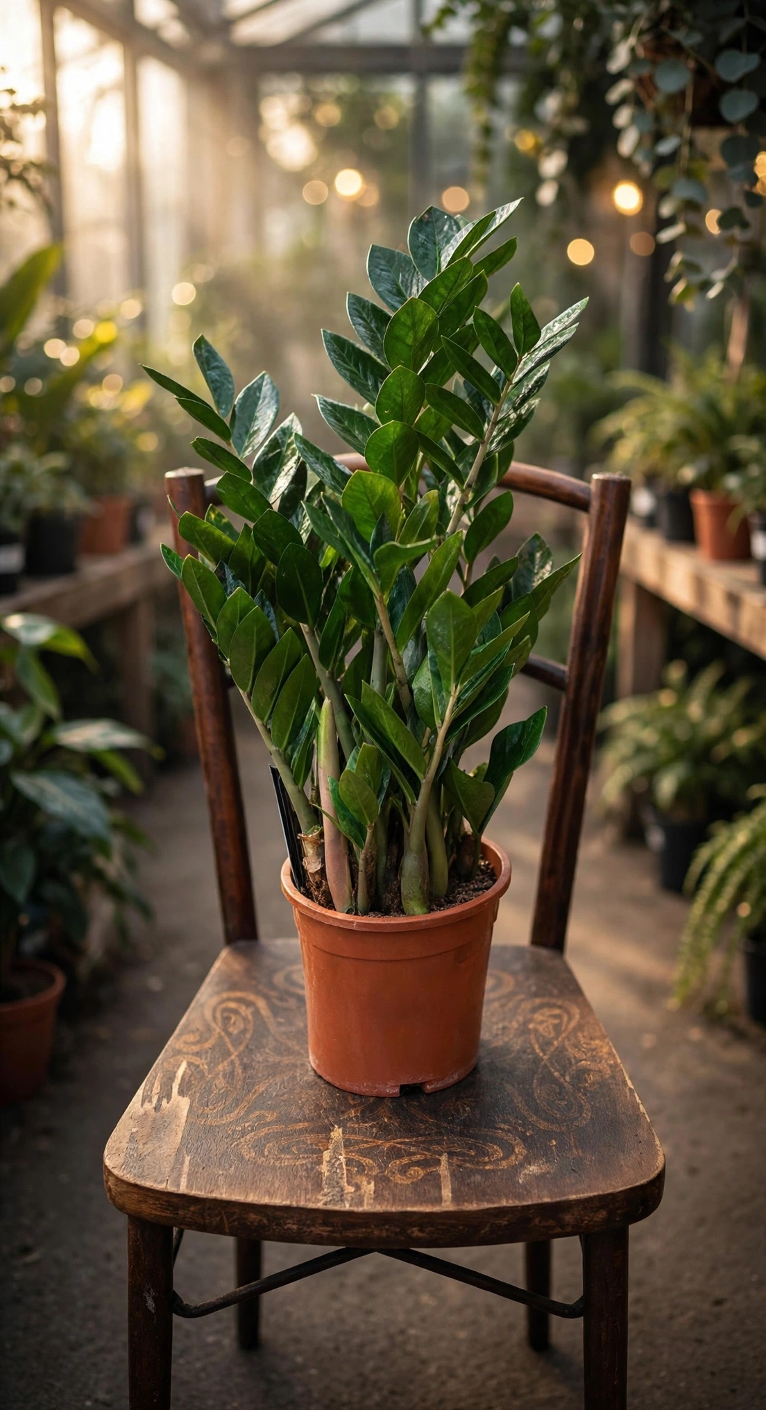Green ZZ Plant — سبز ZZ پلانٹ