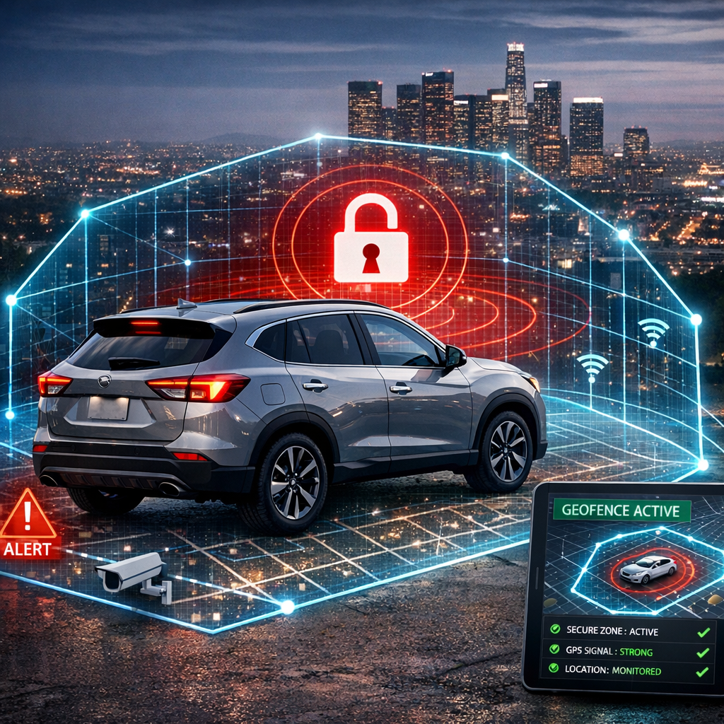 geofencing GPS tracker, vehicle GPS tracker, GPS theft prevention