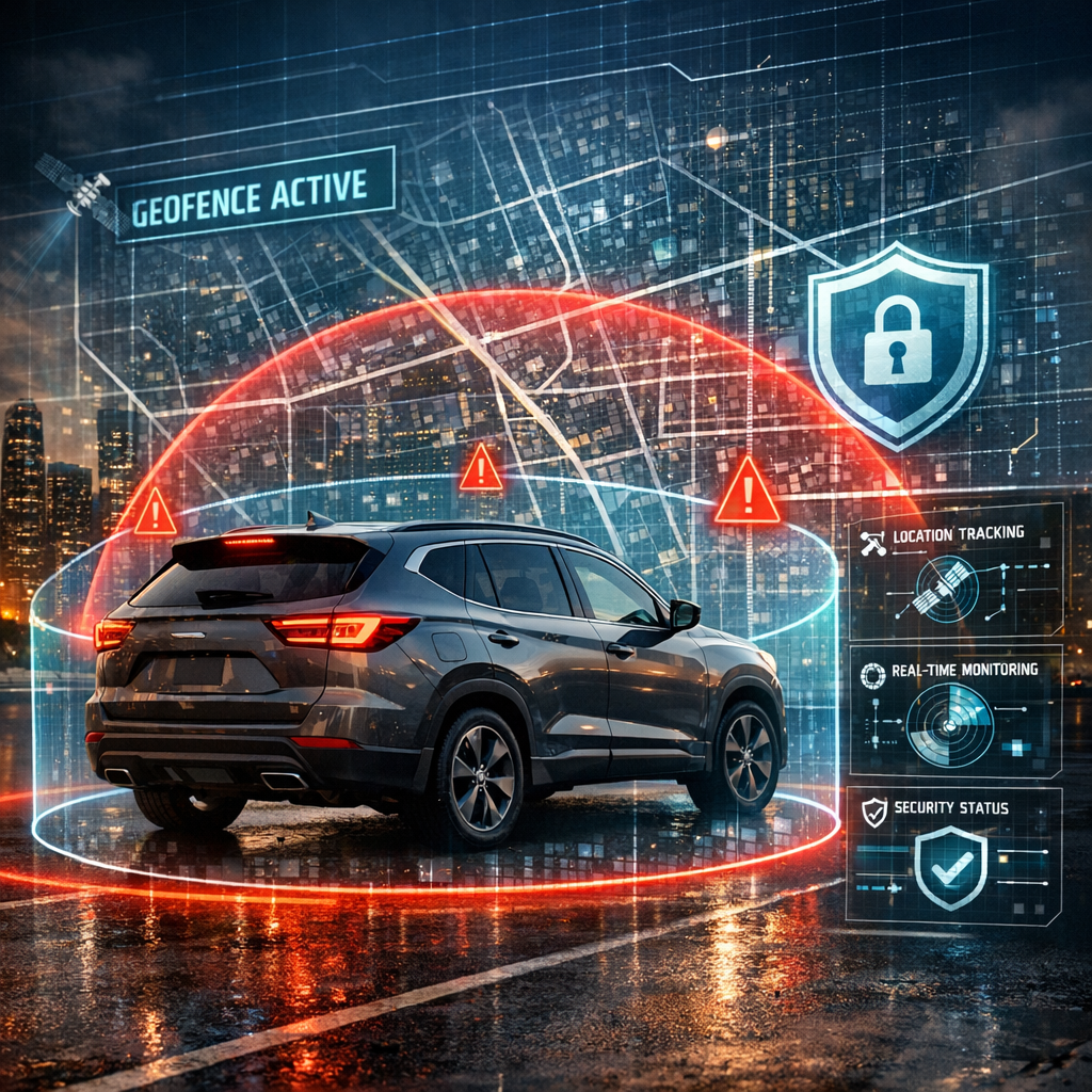 geofencing GPS tracker, vehicle GPS tracker, GPS theft prevention