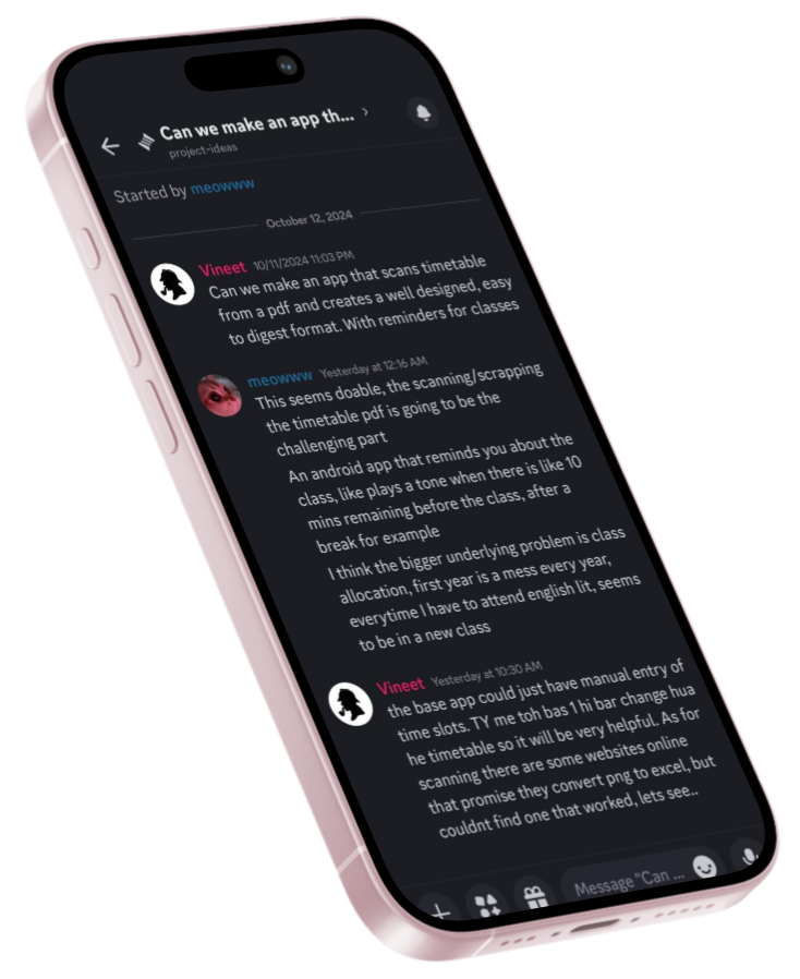 Discord mobile app