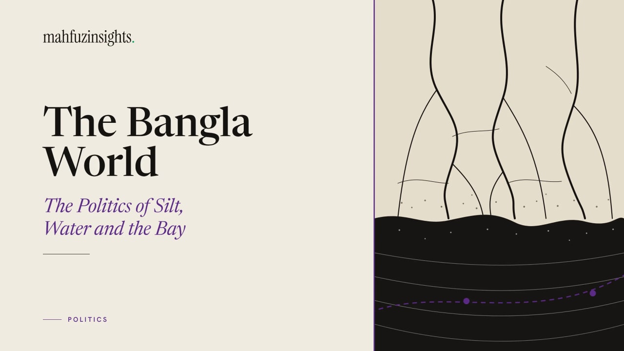 Map of the bay of Bengal and the art of geographic Bangladesh.