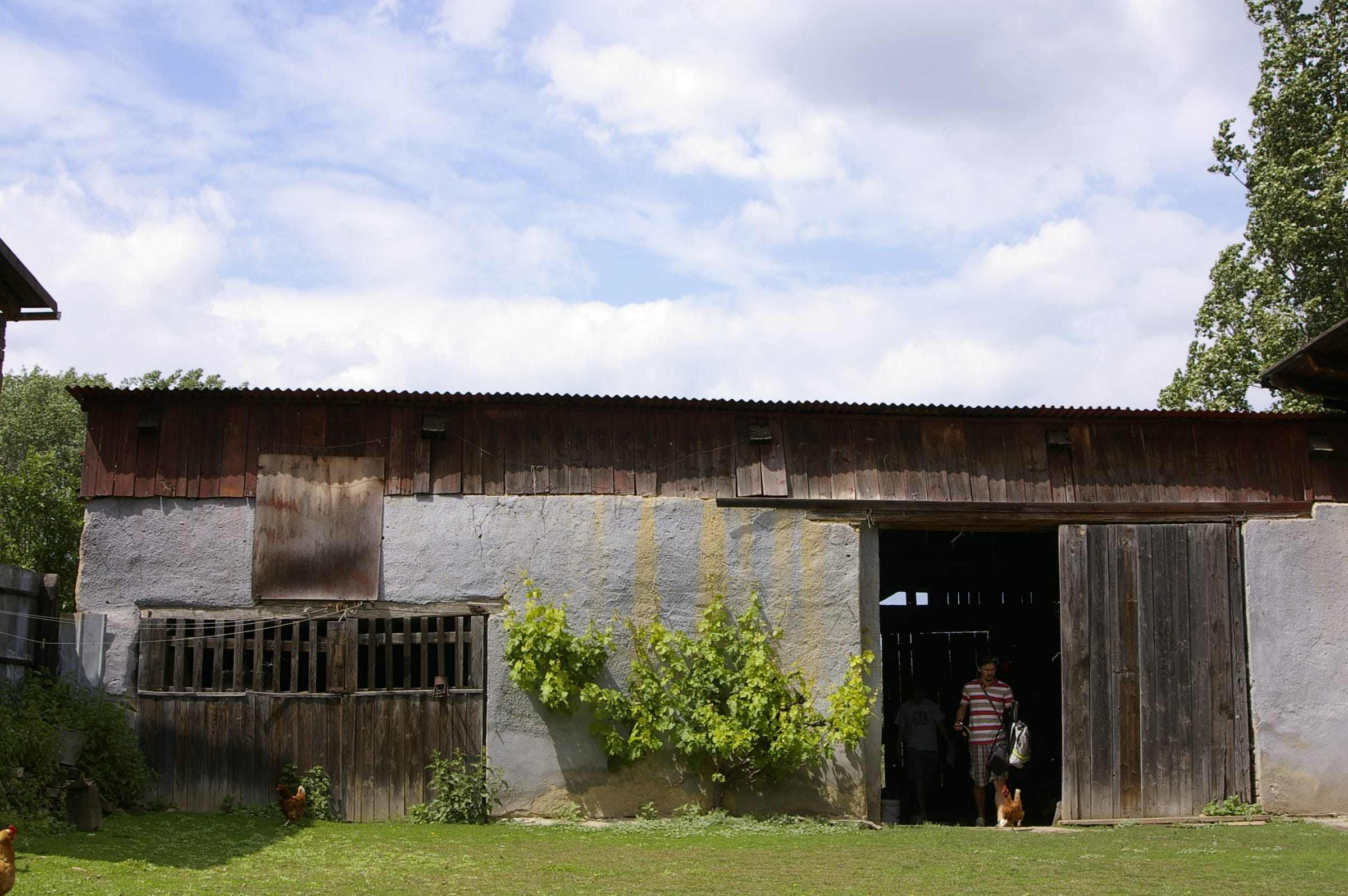 Stodola usedlosti č. p. 34, Těšice (Nezamyslice)