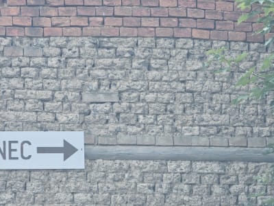 Detail štítového zdiva