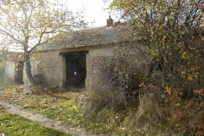 Popice, východní humno, stodola chalupy čp. 6.