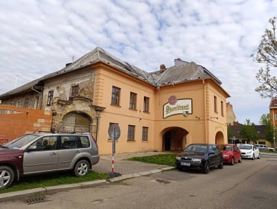Prostějov, dům se žudrem - uliční pohled
