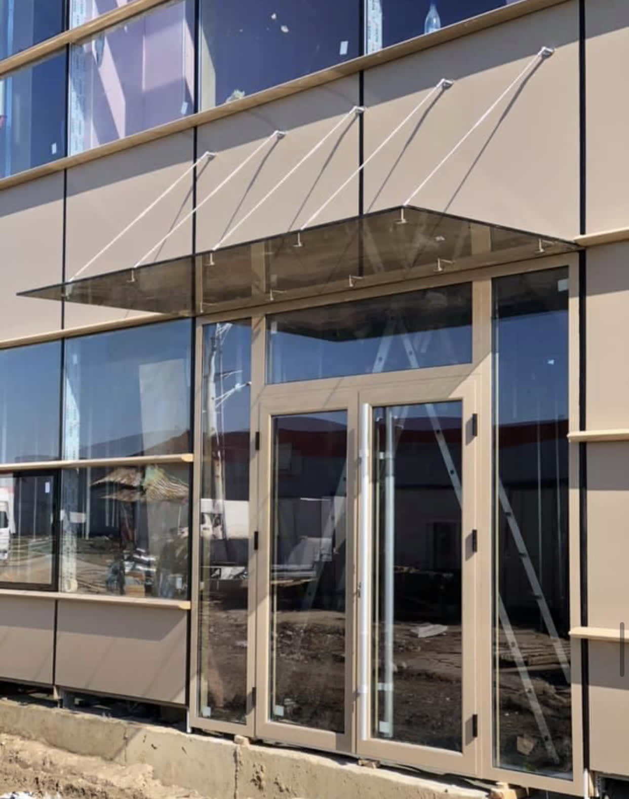 Copertină sticlă 6