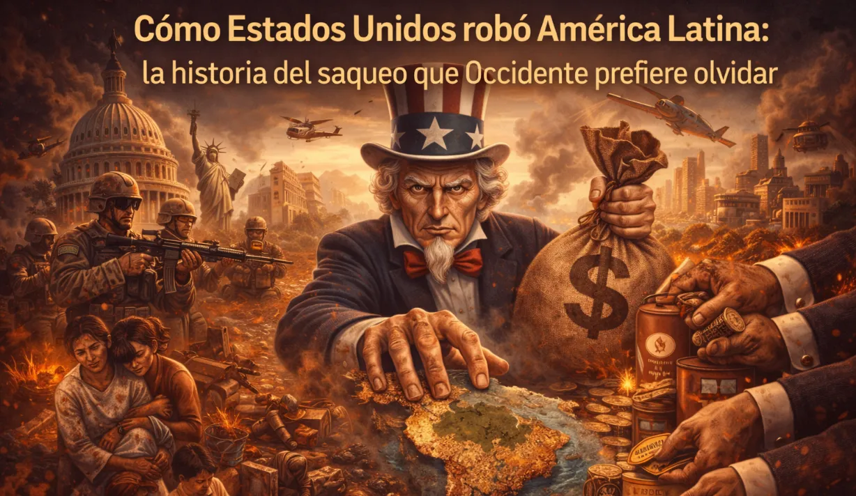 Cómo Estados Unidos robó América Latina: la historia del saqueo que Occidente prefiere olvidar